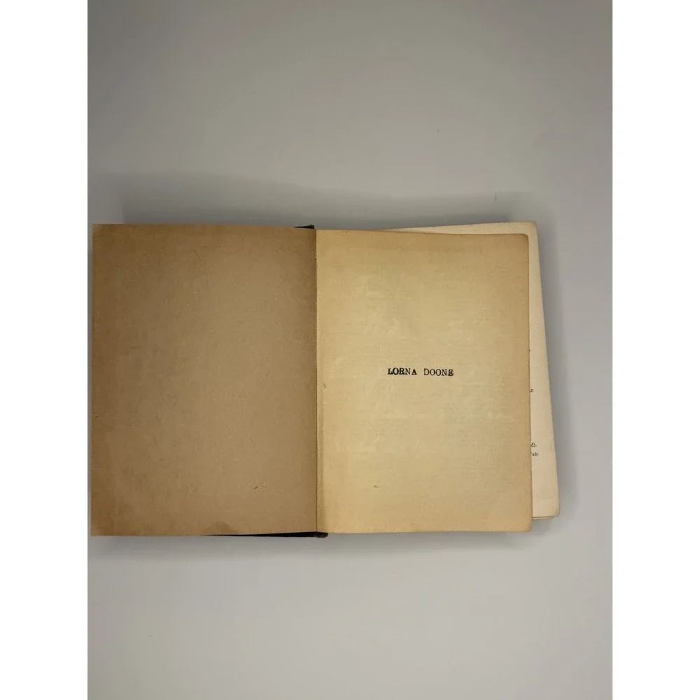 Lorna Doone A Romance of Exmoor Hardback Book R. D. Blackmore 1926 Illustrated